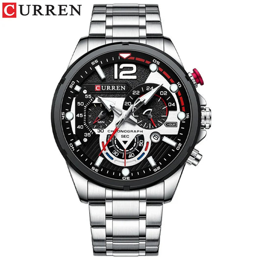 hommes montres en acier inoxydable cr008395