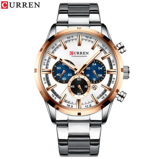 CURREN Sport montre-bracelet étanche chronographe CR8355